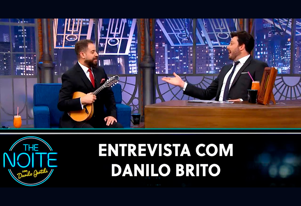 Danilo Brito at The Noite Talk Show!